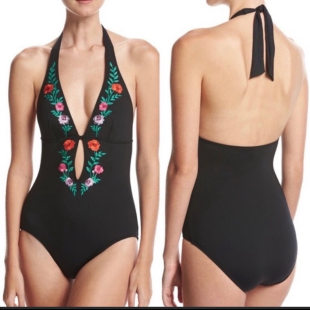 Kate Spade Embroidered One Piece